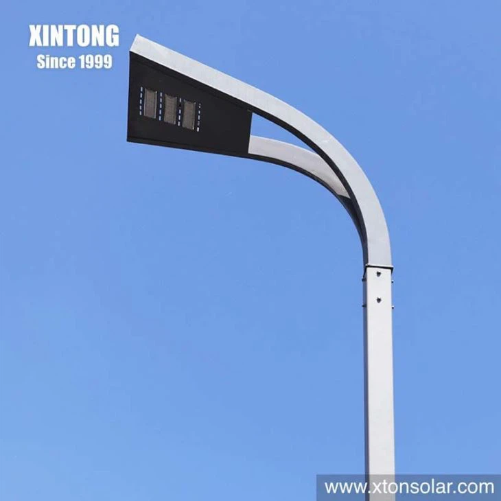 10m Galvanized Steel Post Street Lighting Pole Pipe Welding
