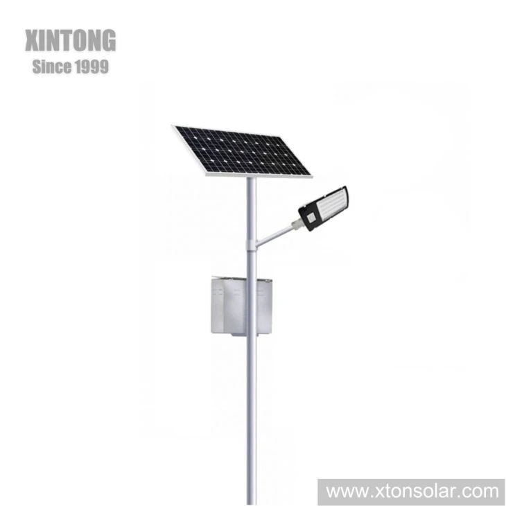 20/30/40watt Outdoor IP66 LED Street Light With Solar Panel And Battery