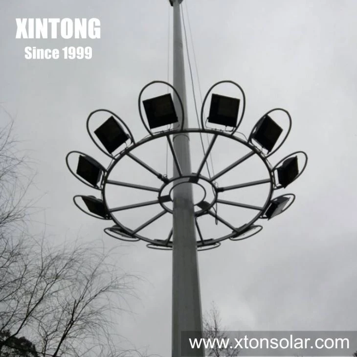 Telescop Light Pole And High Mast Light Tower